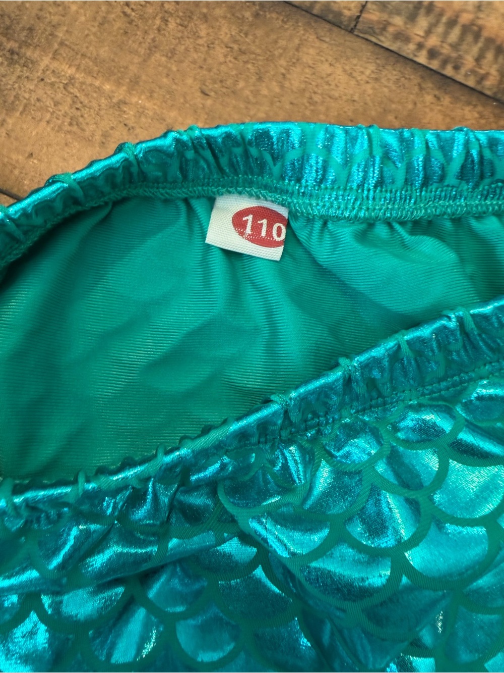 Kids Mermaid Swim Bikini Set - Purple & Teal - Picture 3 of 4